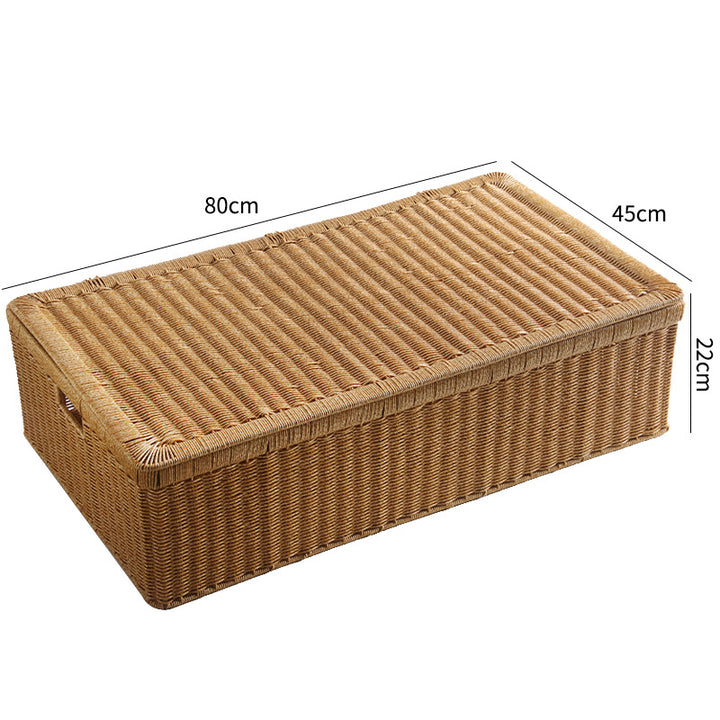 Handwoven Decorative Storage Trunk