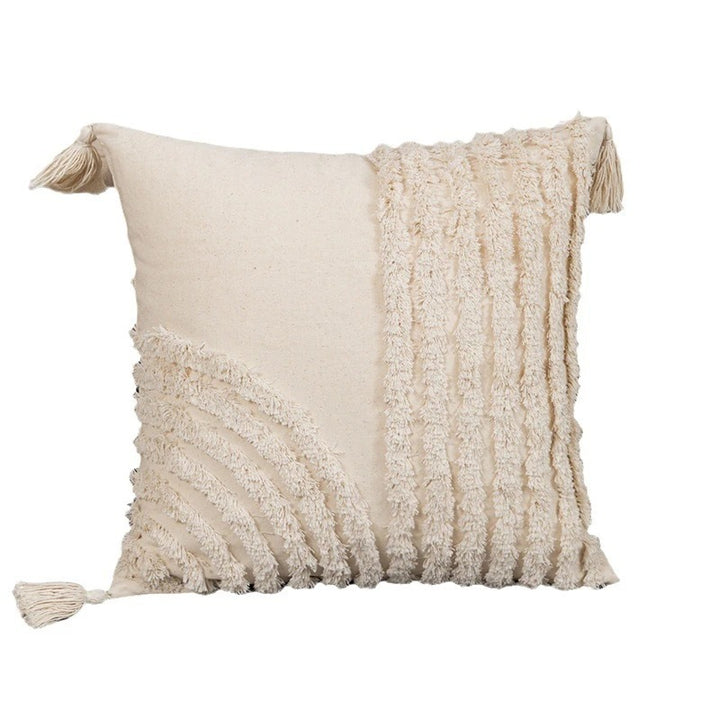 Textured Boho Throw Pillow