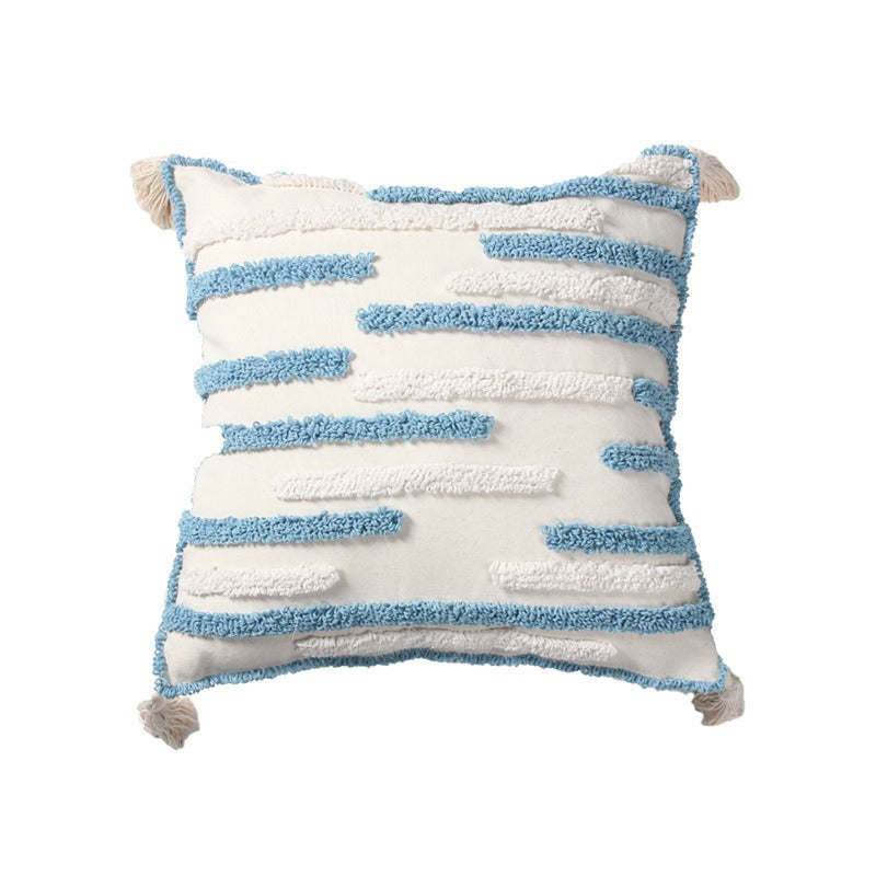 Textured Woven Throw Pillow