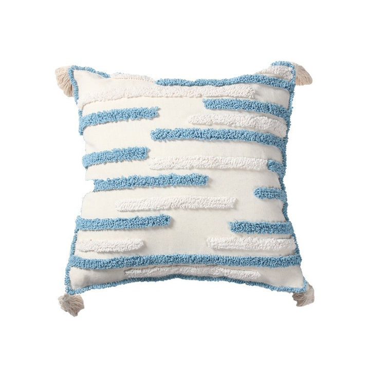 Textured Woven Throw Pillow