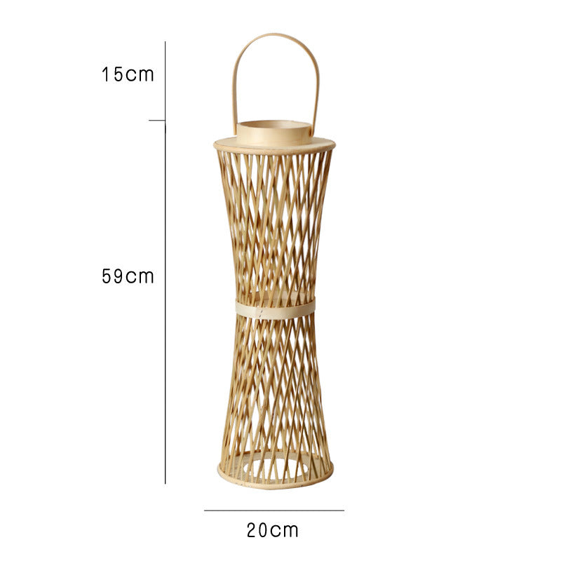 Elegant Lantern made of Rattan