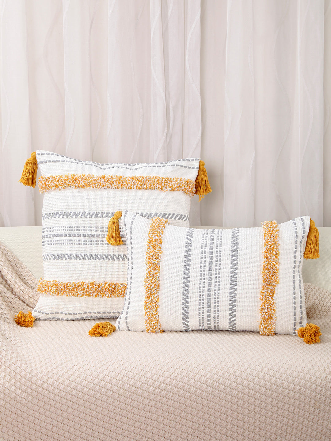 Textured Accent Throw Pillow