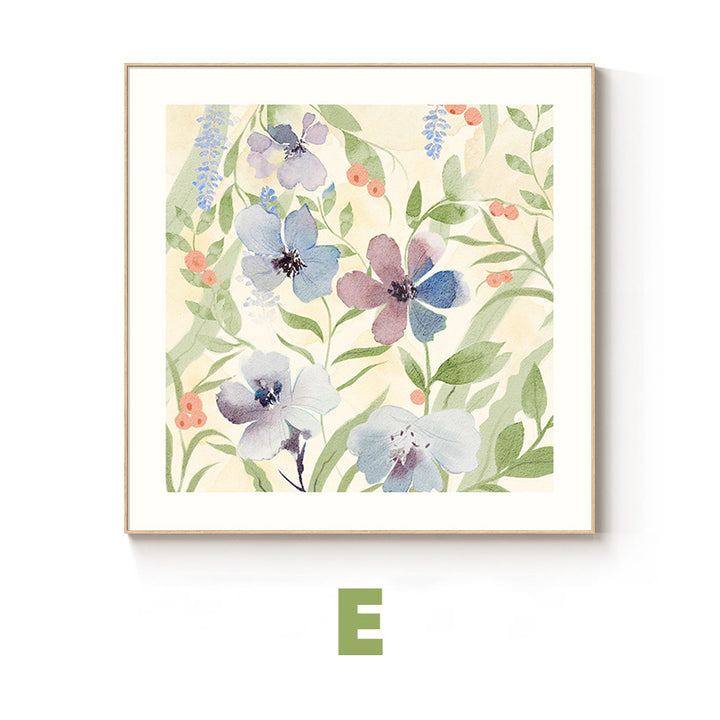 Floral Watercolor Wall Art