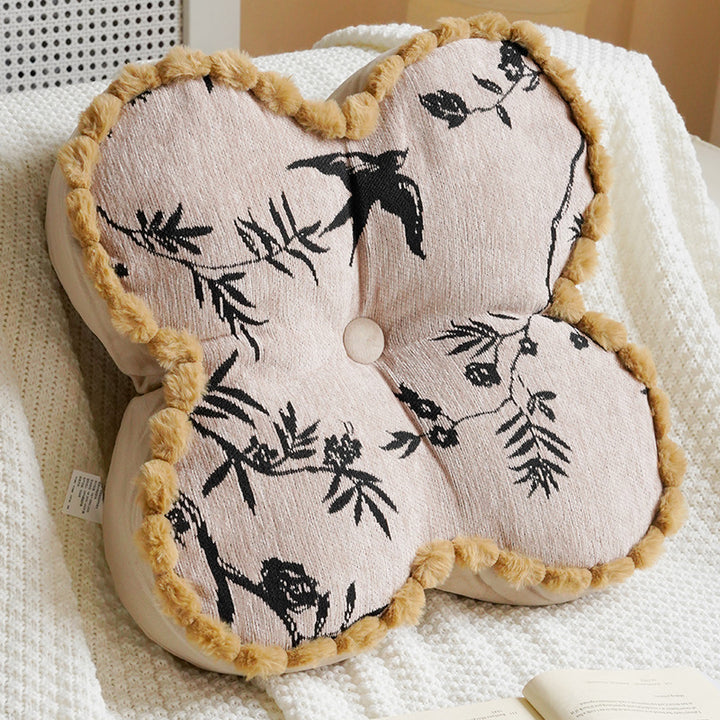 Decorative Floral Shaped Cushion