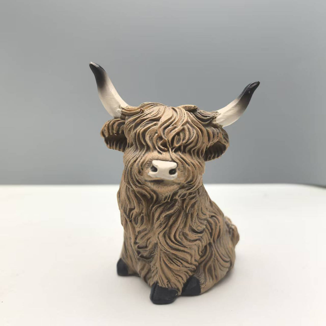 Decorative Highlander figure