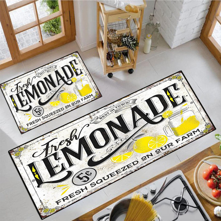 Fun Snack-Themed Kitchen Mat