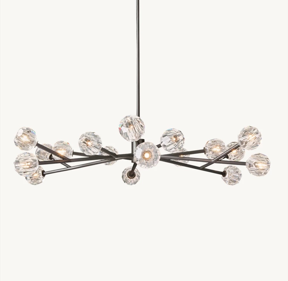 Modern flower chandelier