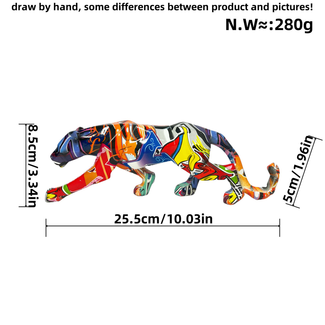 Decorative Panther Sculpture