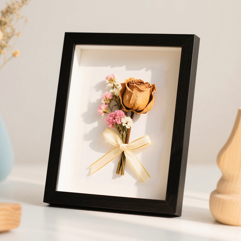 Framed Dried Floral Artwork