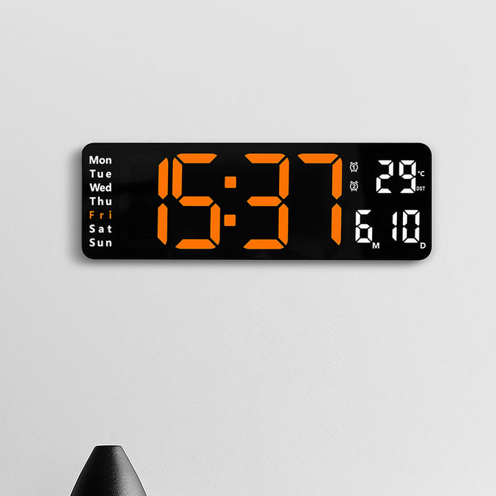 Digital weekend alarm clock