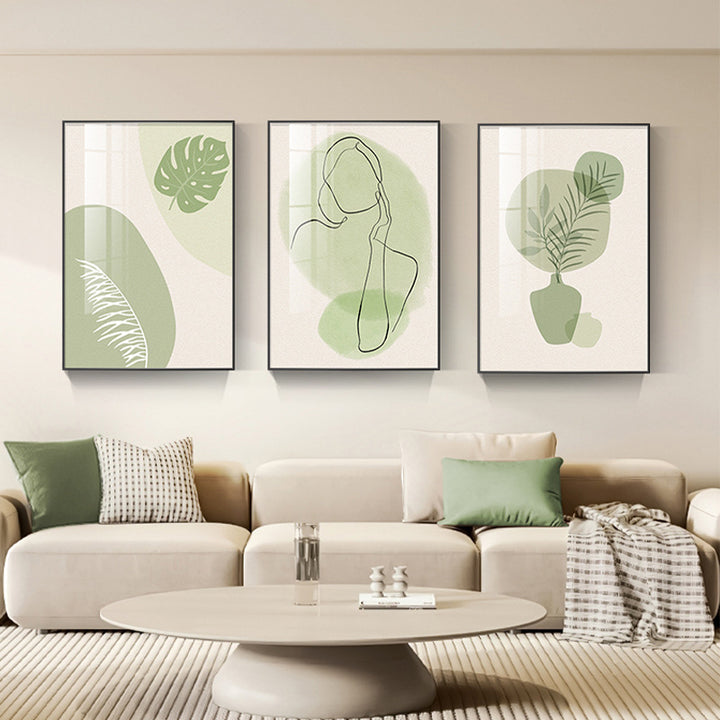 Abstract Line Art Gallery Set