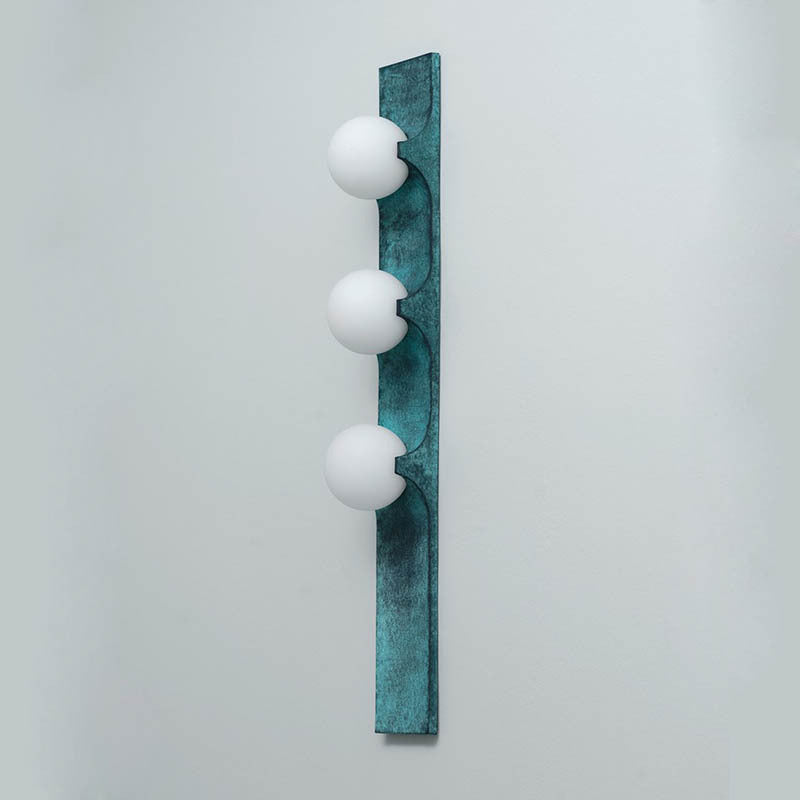 Contemporary wall-mounted LED wall light