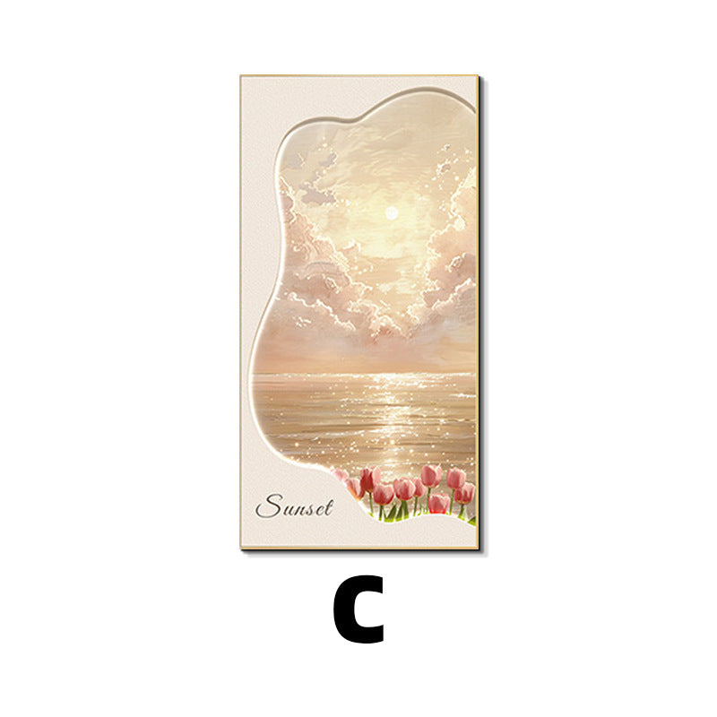 Elegant Coastal Sunset Wall Art
