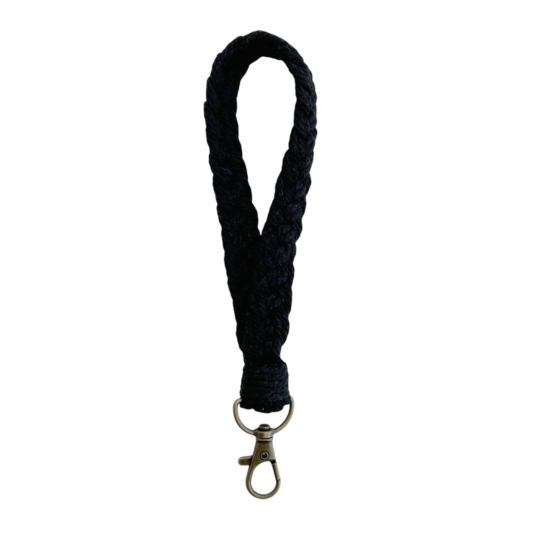 Braided Rope Keychain Holder