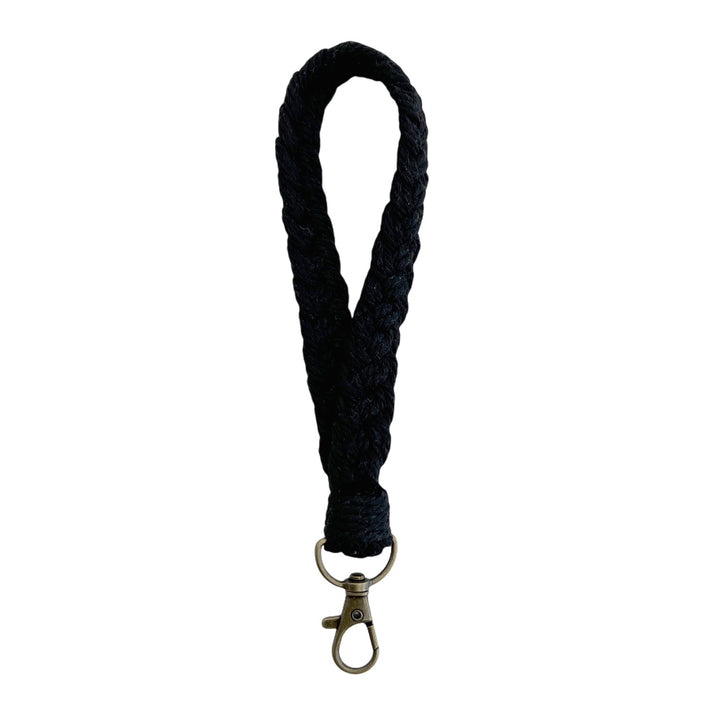 Braided Rope Keychain Holder