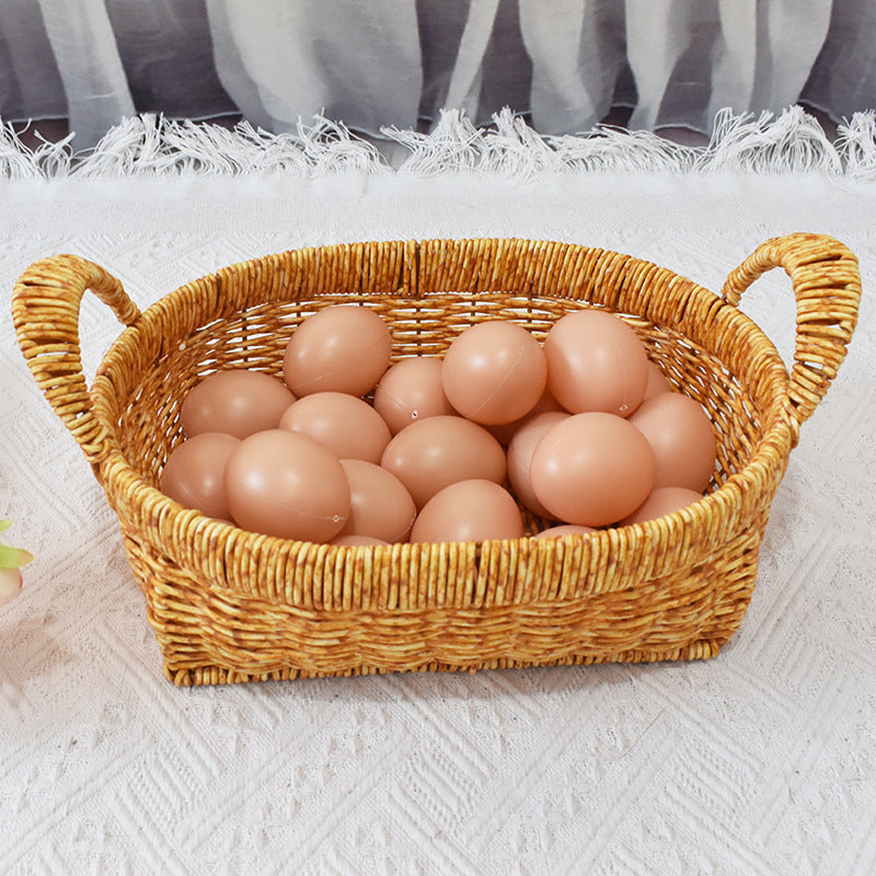 Handwoven Natural Storage Basket