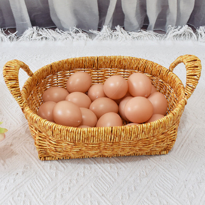 Handwoven Natural Storage Basket