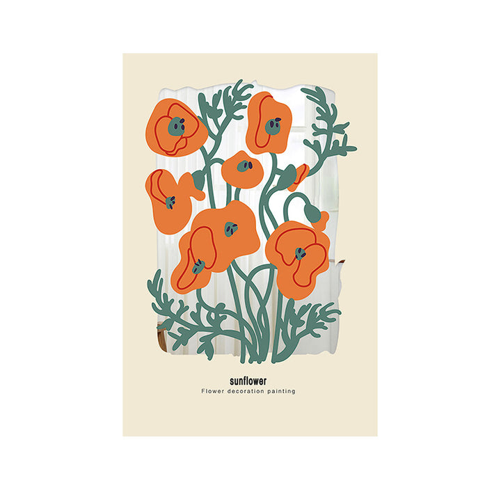 Floral Illustration Wall Art