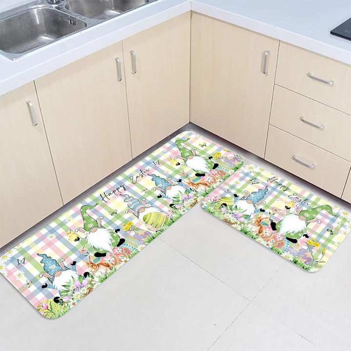 Children's Easter-Themed Kitchen Floor Mat