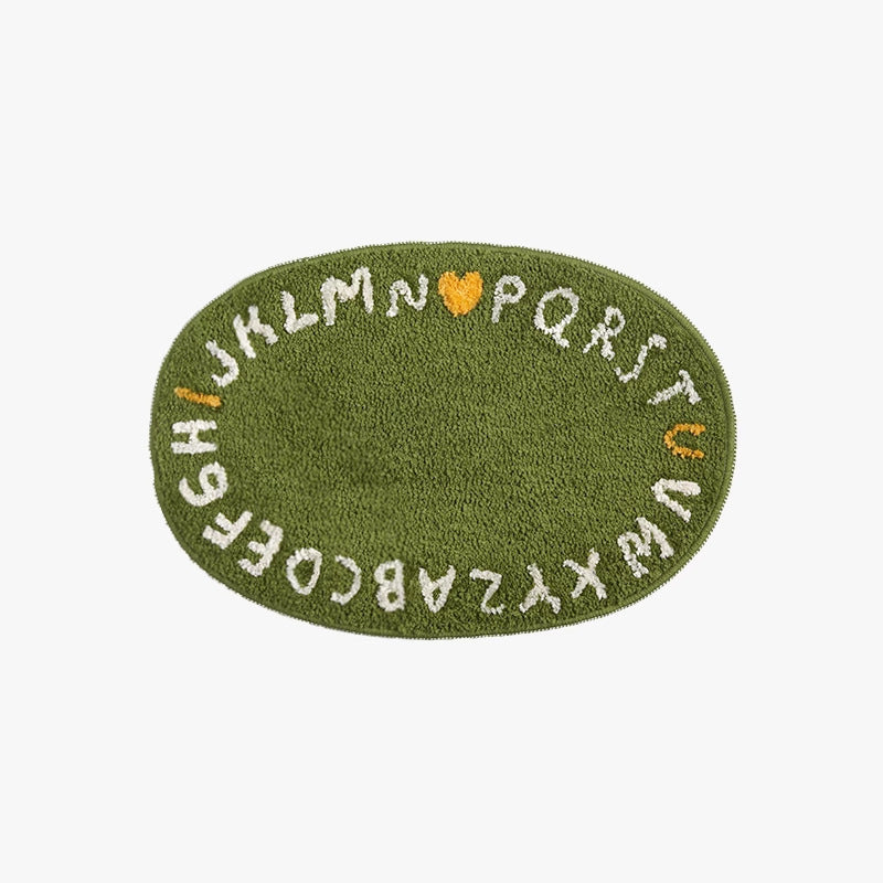 Playful Fruit-Themed Area Mat