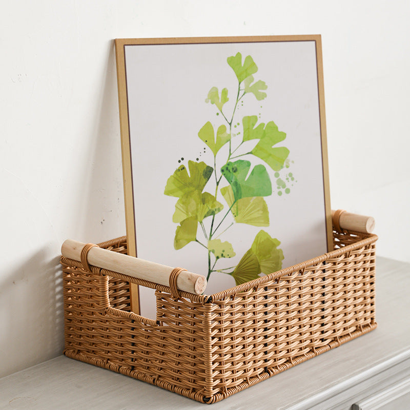 Handcrafted Utility Storage Basket