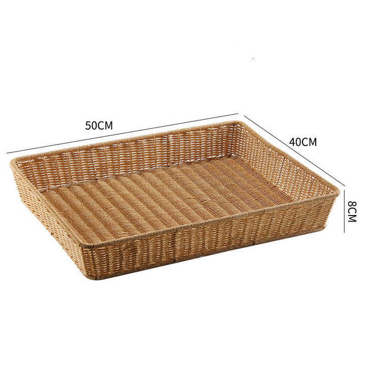 Natural Woven Storage Tray