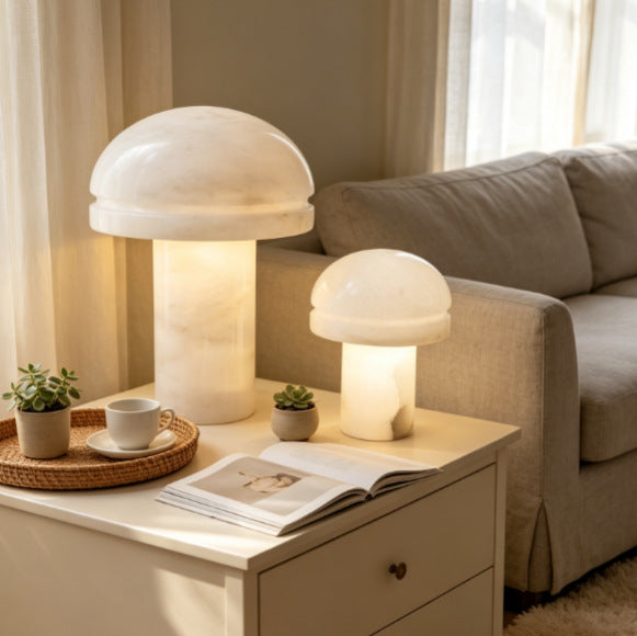 Decorative Alabaster Table Lamp
