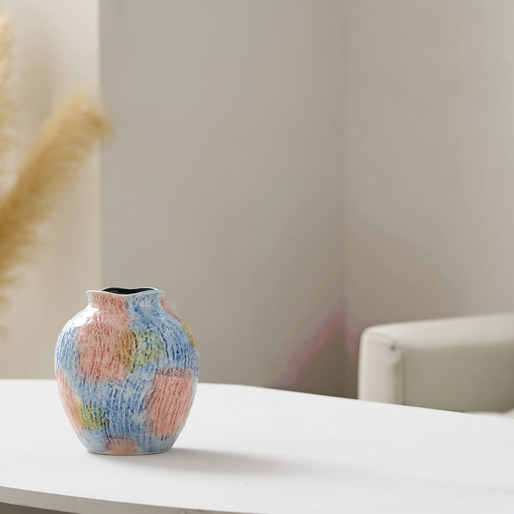 Decorative ceramic vase