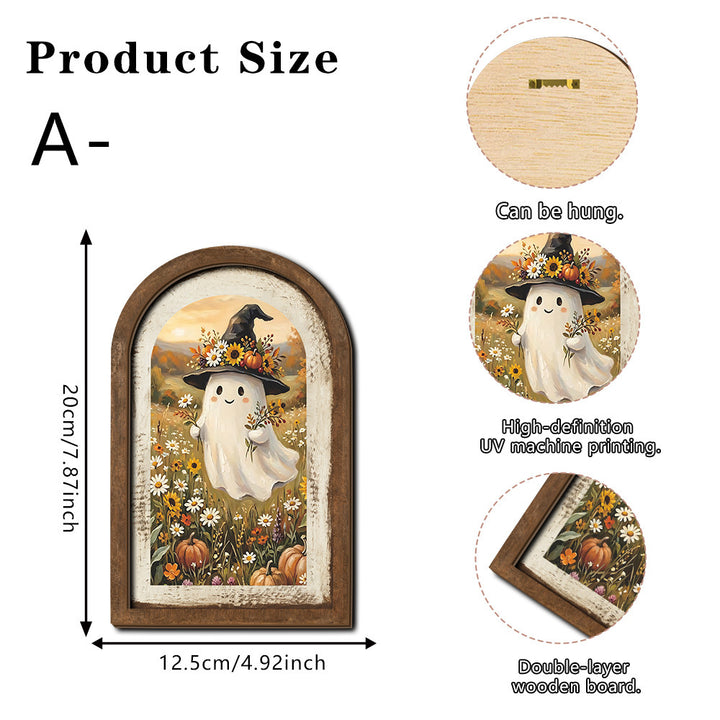 Wall decoration with lemon pattern
