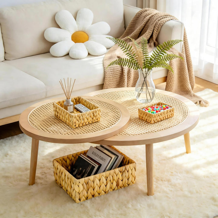 Multi-Compartment Woven Storage Organizer
