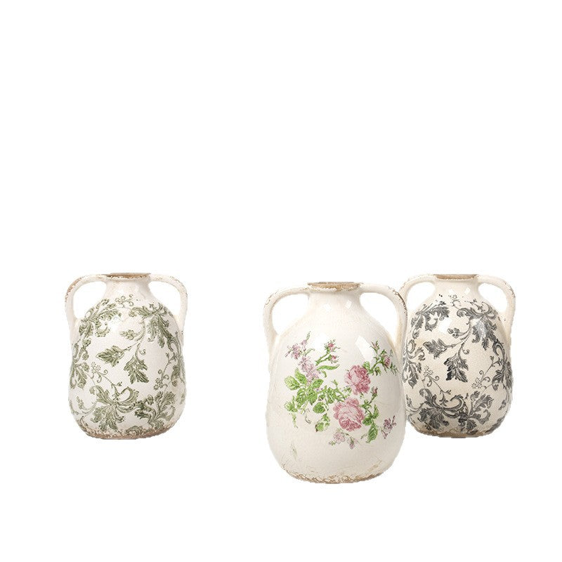 Decorative ceramic vase