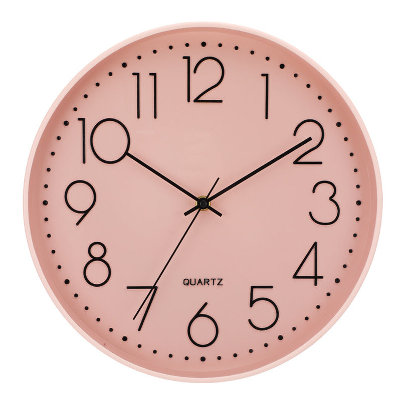 Wall clock in minimalist design