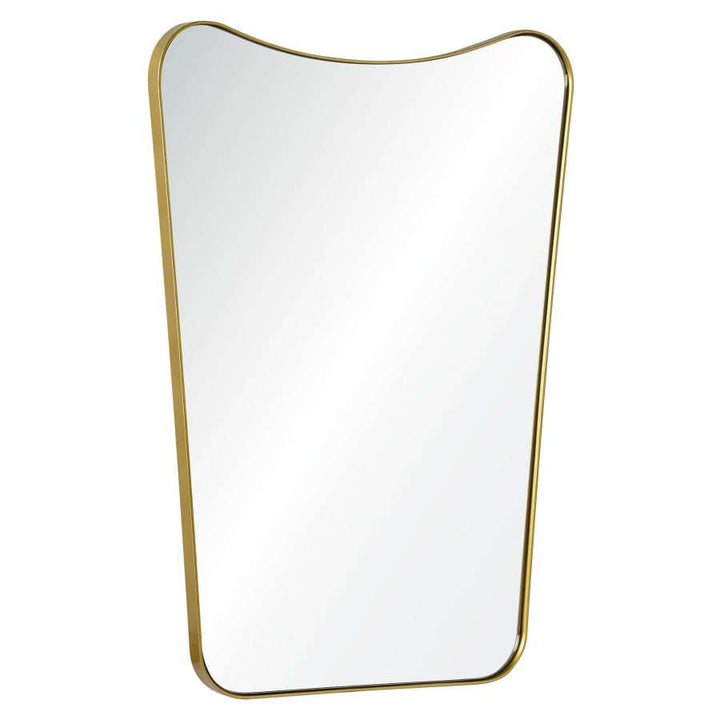 Decorative Wall Mirror With Elegant Curved Frame
