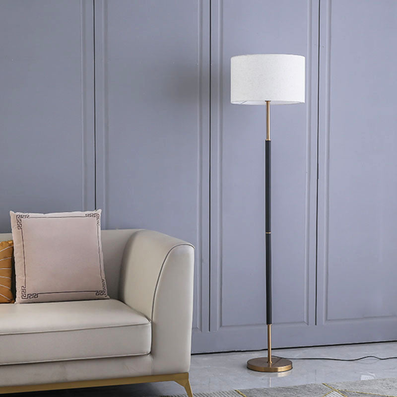 Slim modern floor lamp