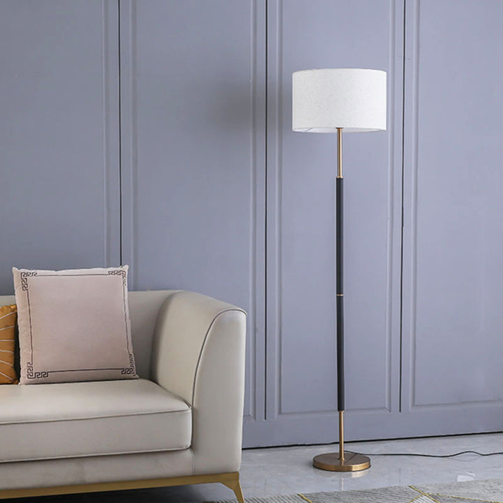 Slim modern floor lamp