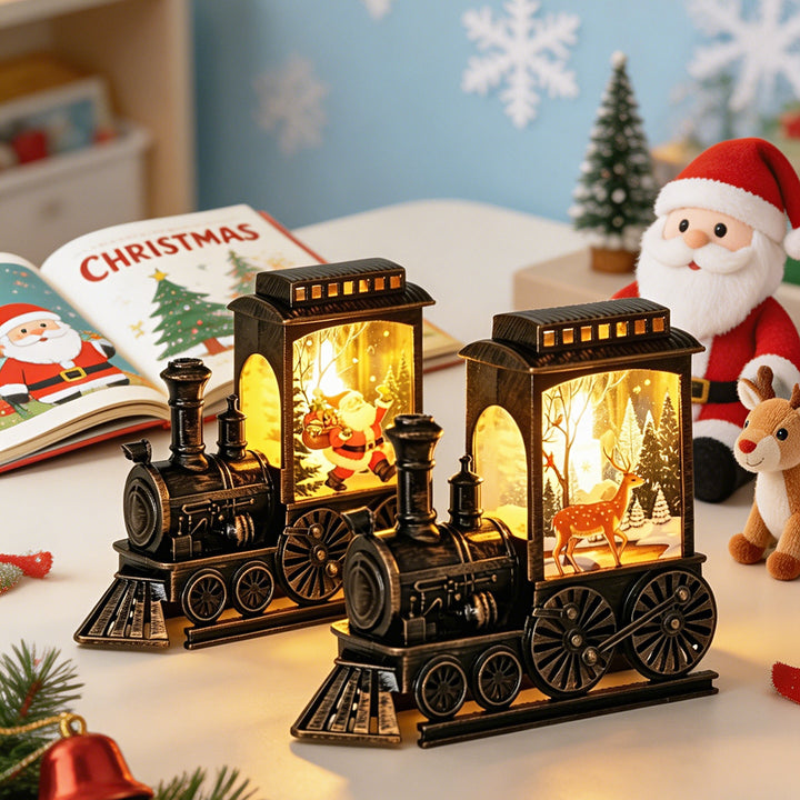 Christmas LED Pull Lantern