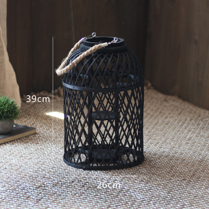 Handcrafted Rattan Lamp