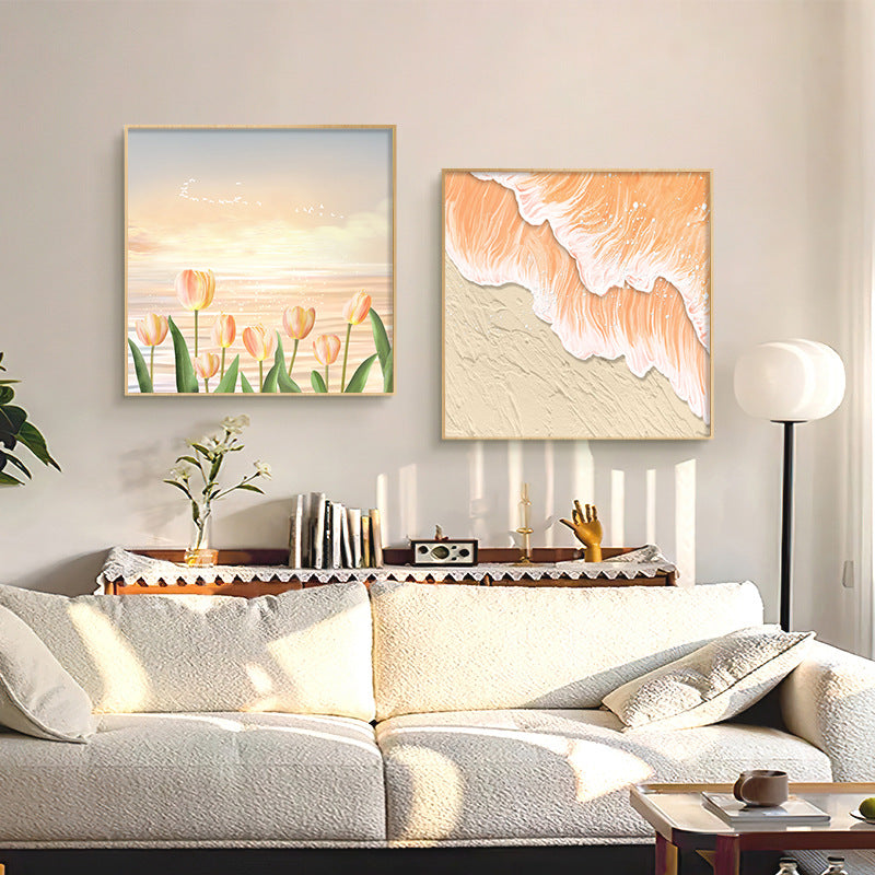 Floral-Themed Framed Wall Art