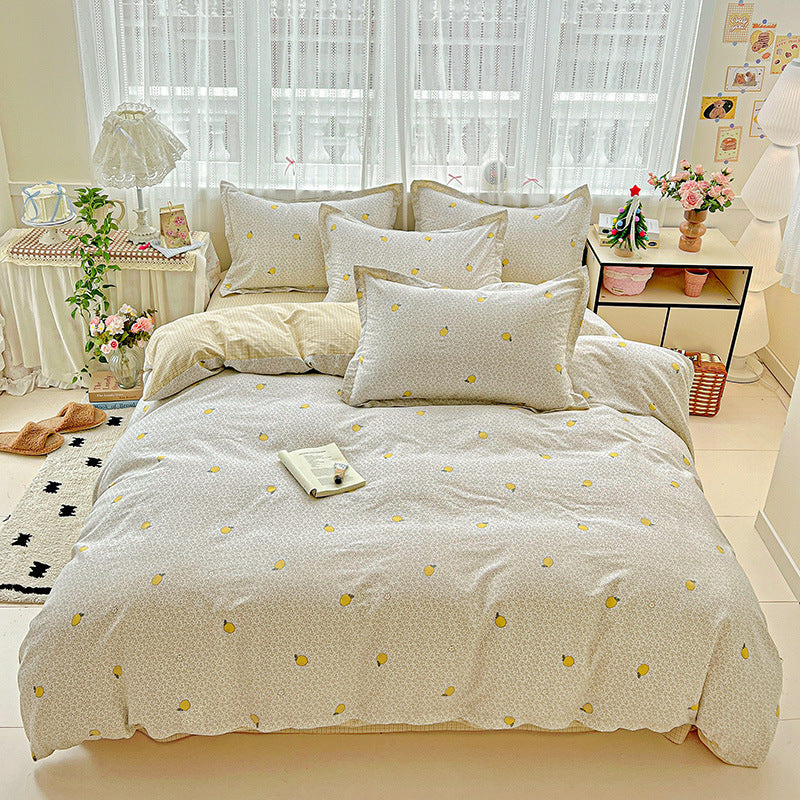 Decorative Floral Pattern Bedspread Avarnia