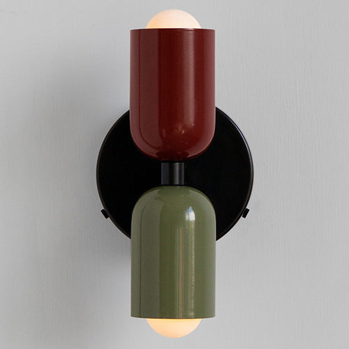 Modern Minimalist Double-Sided Wall Light Fixture