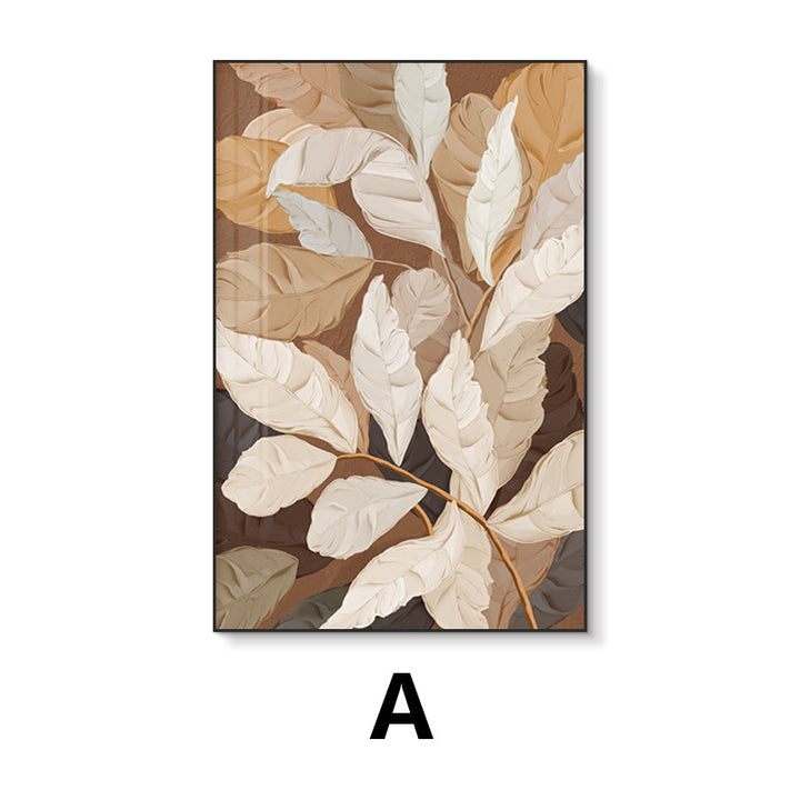 Elegant Botanical Leaf Wall Art