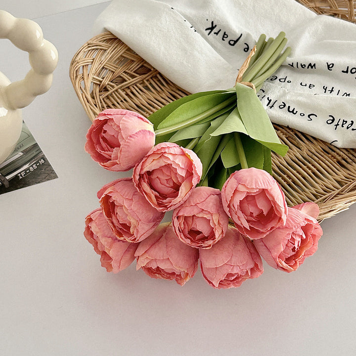 Elegant Faux Tulip Bouquet