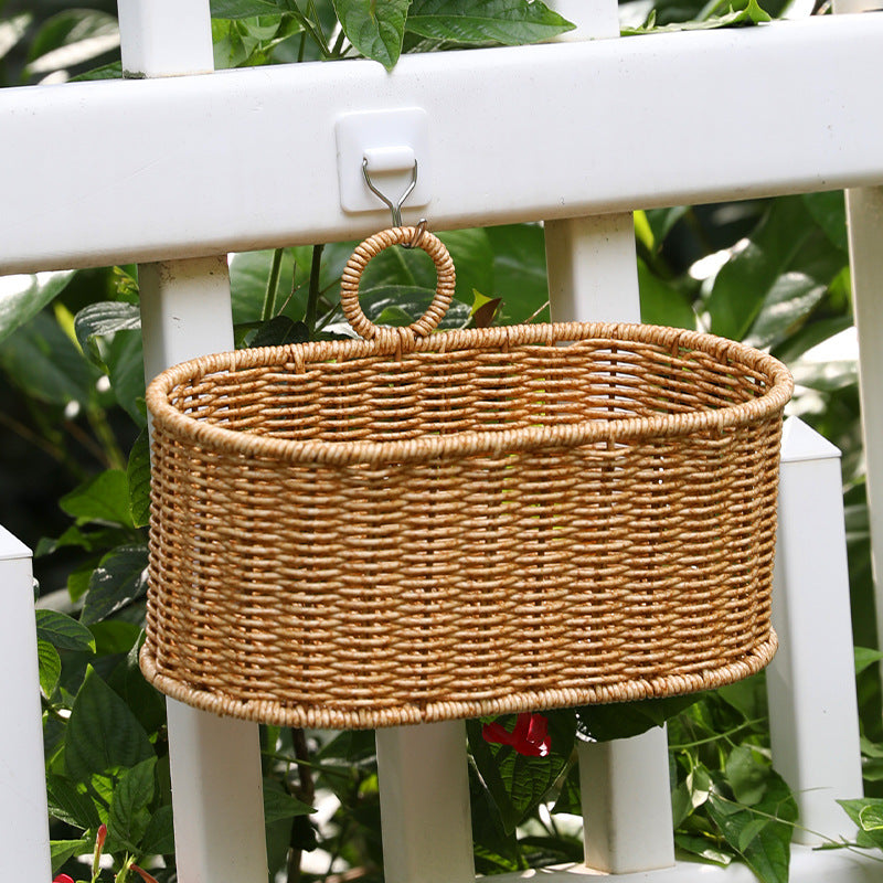 Decorative Handwoven Storage Basket