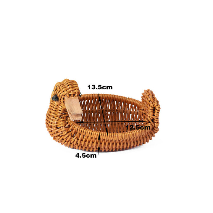 Decorative Wicker Duck