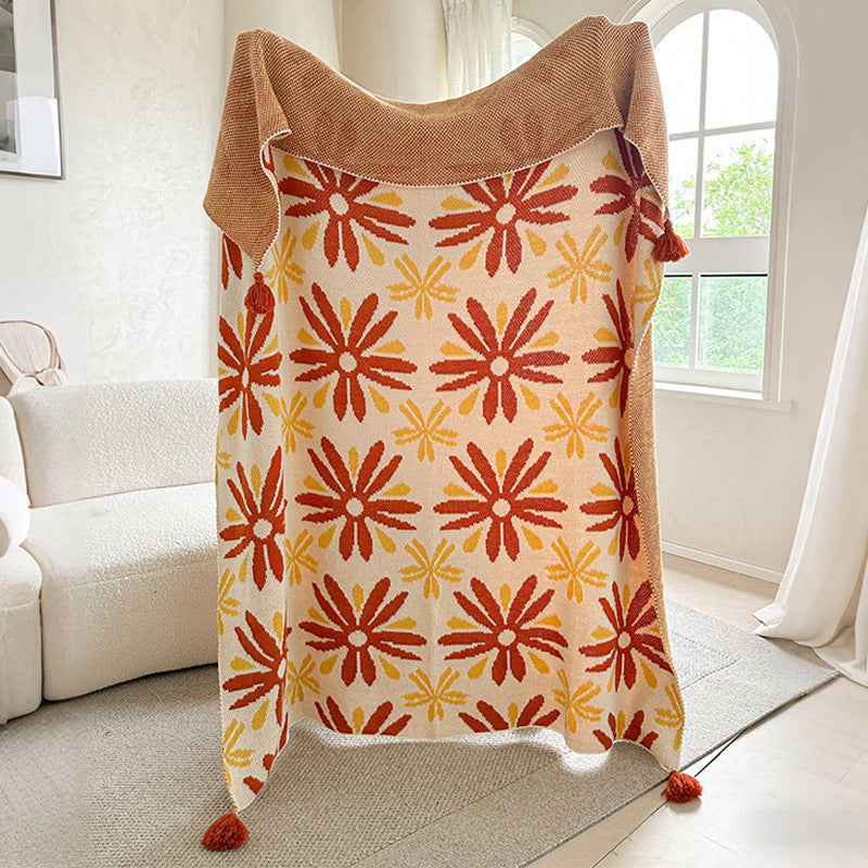 Cozy Decorative Knit Blanket