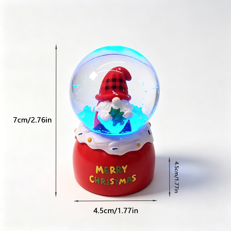 Christmas snow globe