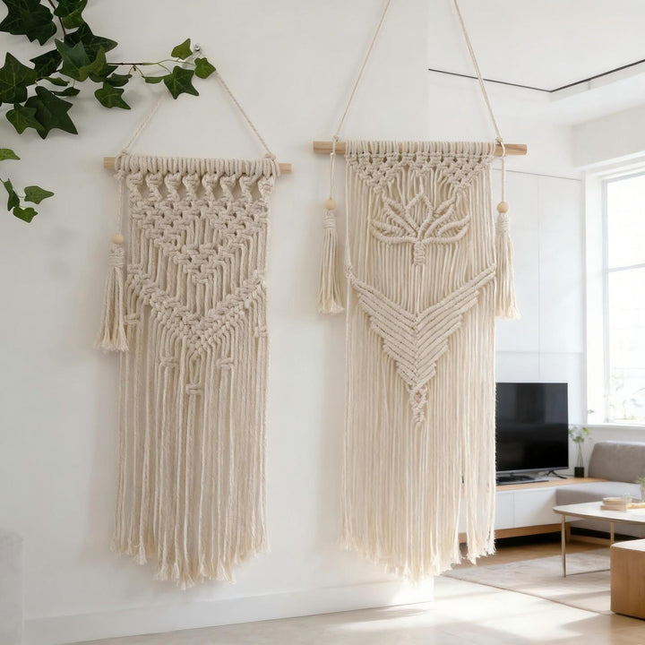Handcrafted Macrame Wall Tapestry