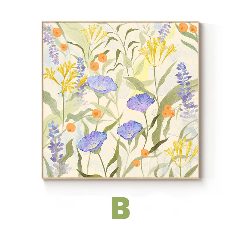 Floral Watercolor Wall Art