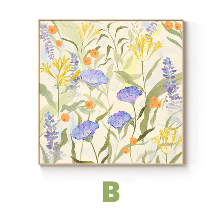 Floral Watercolor Wall Art
