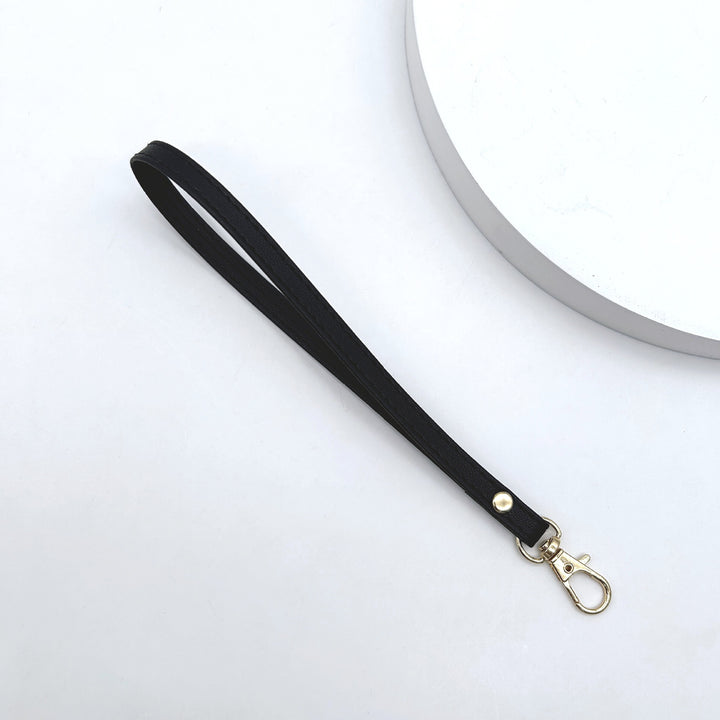 Durable Synthetic Leather Lanyard